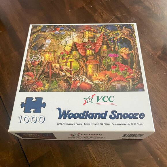 Jigsaw Puzzle | 1000 Pieces | Woodland Snooze - Picture 2 of 2
